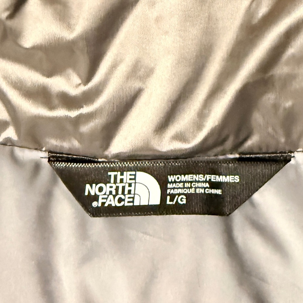The North Face Womens Aconcagua 550 Down Puffer Vest Silver Metallic Large - Picture 4 of 9